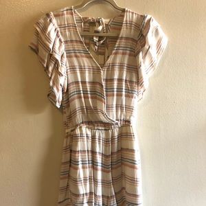 Striped American eagle romper